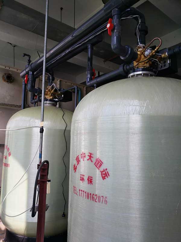 天津某換熱站采購35T雙罐同時(shí)運(yùn)行全自動(dòng)水處理設(shè)備